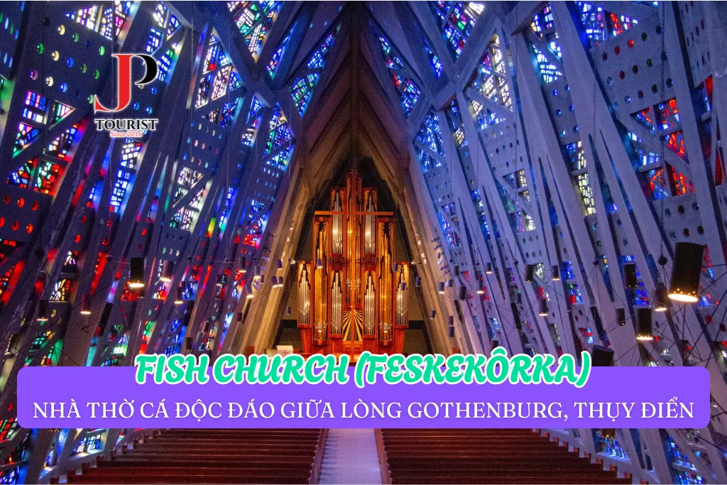 FISH CHURCH (FESKEKÔRKA) - NHÀ THỜ CÁ ĐỘC ĐÁO GIỮA LÒNG GOTHENBURG, THỤY ĐIỂN