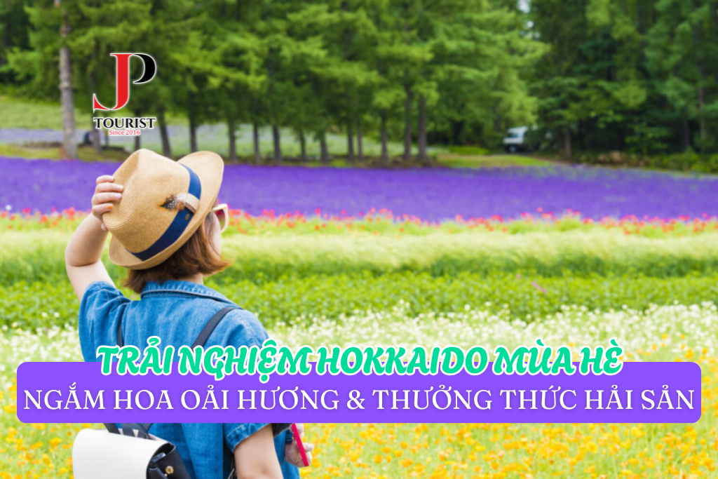 HOKKAIDO MÙA HÈ: NGẮM HOA OẢI HƯƠNG & THƯỞNG THỨC HẢI SẢN