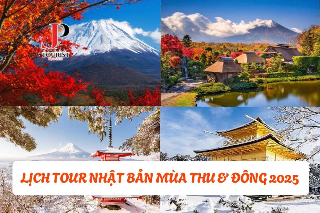 LỊCH TOUR NHẬT BẢN MÙA THU & ĐÔNG 2025