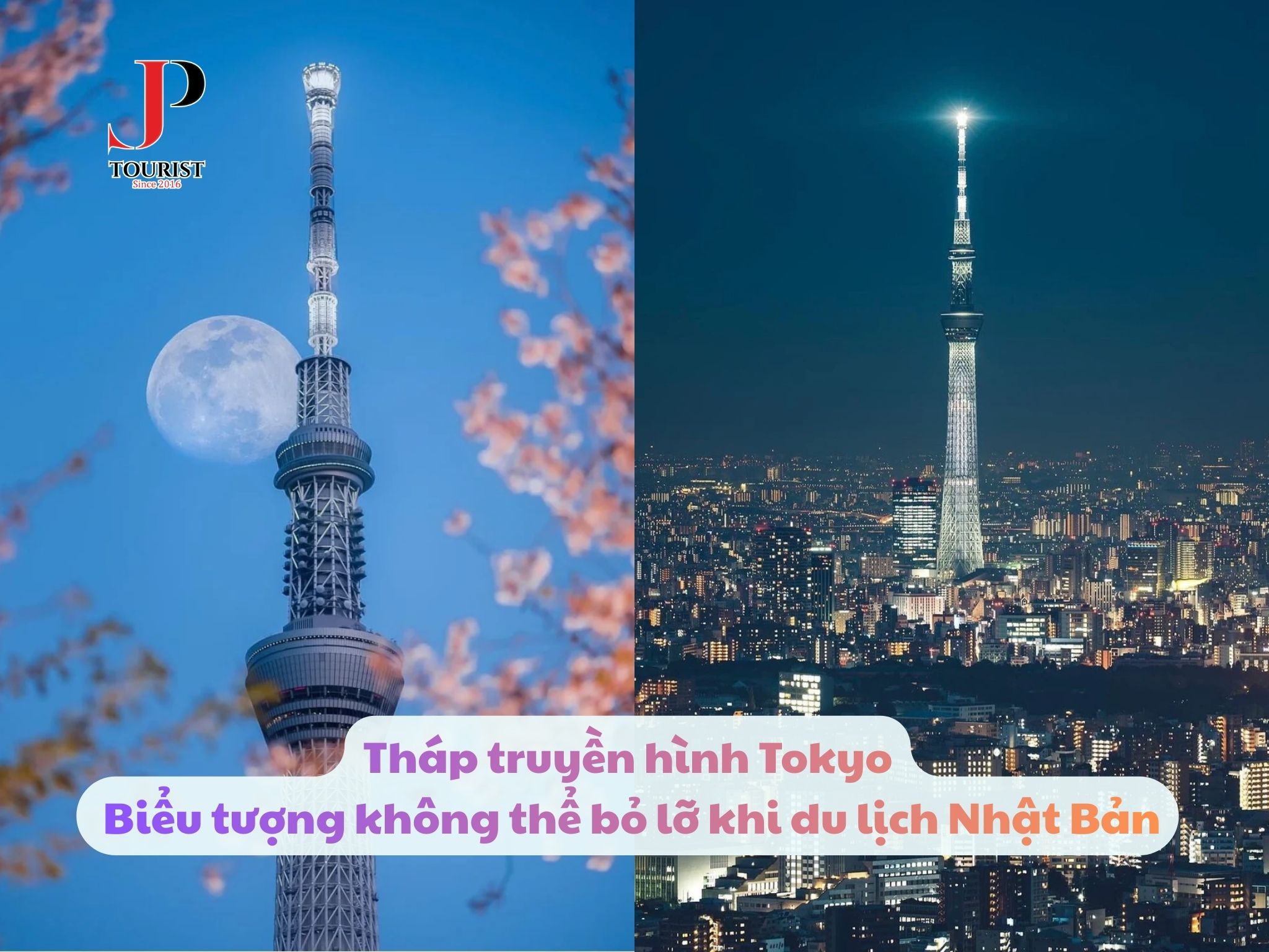 Tháp truyền hình Tokyo – Biểu tượng hiện đại không thể bỏ lỡ khi du lịch Nhật Bản