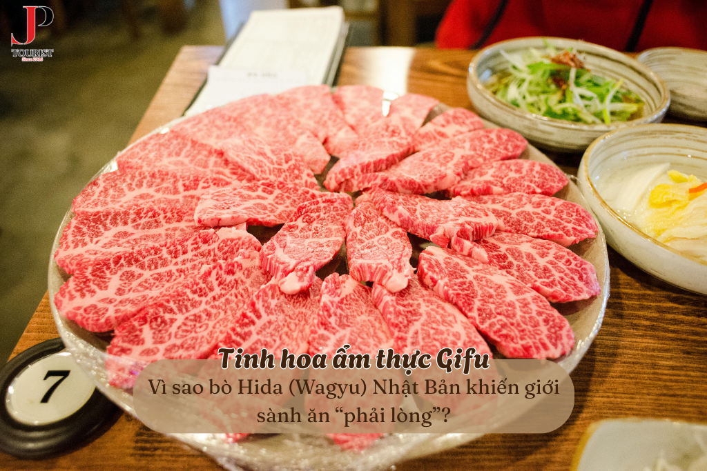 Tinh hoa ẩm thực Gifu: Vì sao bò Hida (Wagyu) Nhật Bản khiến giới sành ăn “phải lòng”?