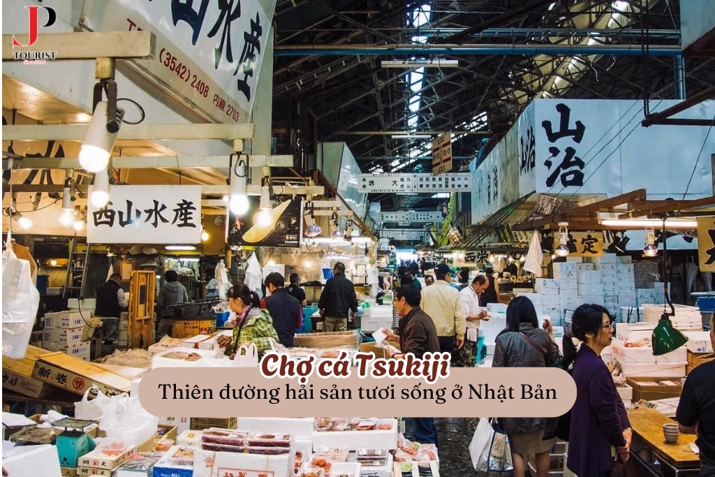Chợ cá Tsukiji – Thiên đường hải sản tươi sống trong hành trình du lịch Nhật Bản