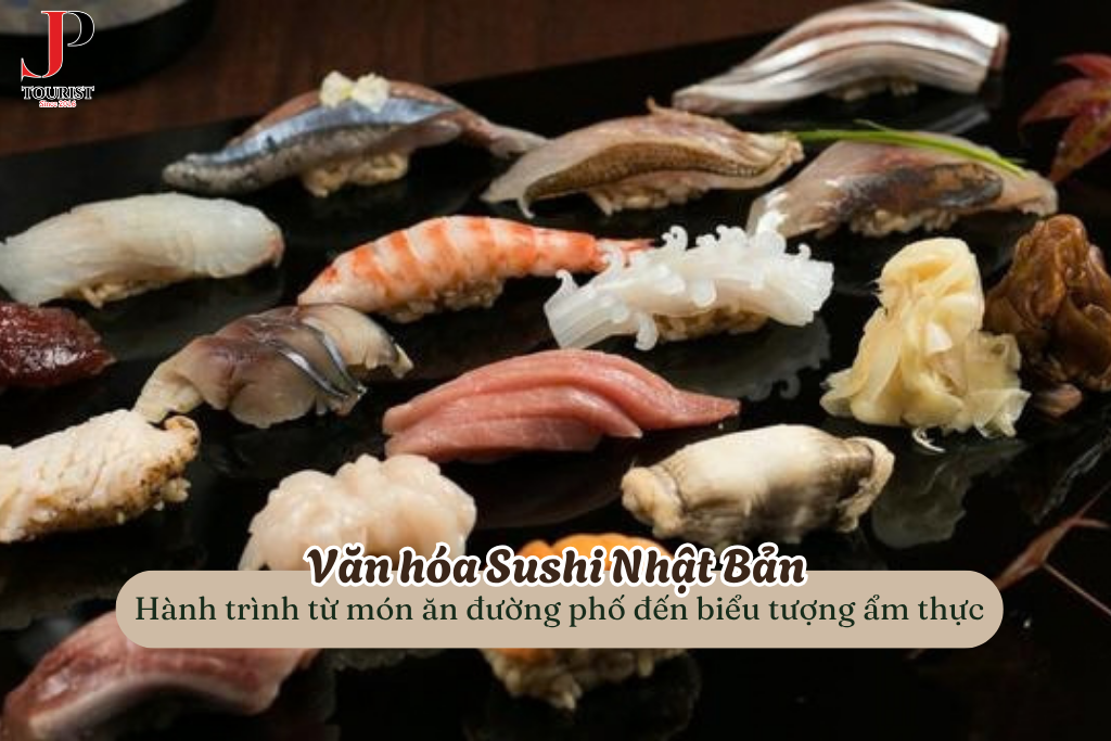 Văn hóa Sushi Nhật Bản từ Edo đến hiện đại: Hành trình từ món ăn đường phố đến biểu tượng ẩm thực Nhật