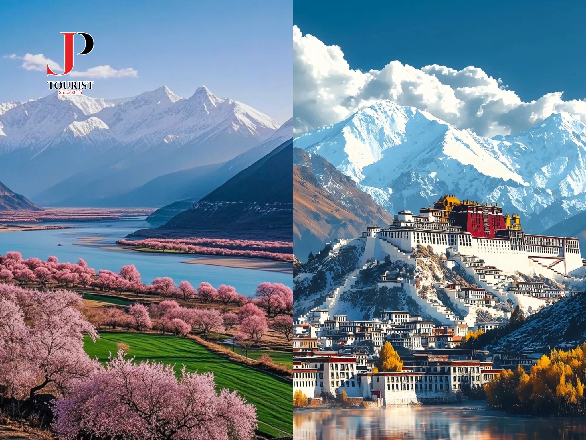 DU LỊCH TÂY TẠNG MÙA HOA ANH ĐÀO 9N8D